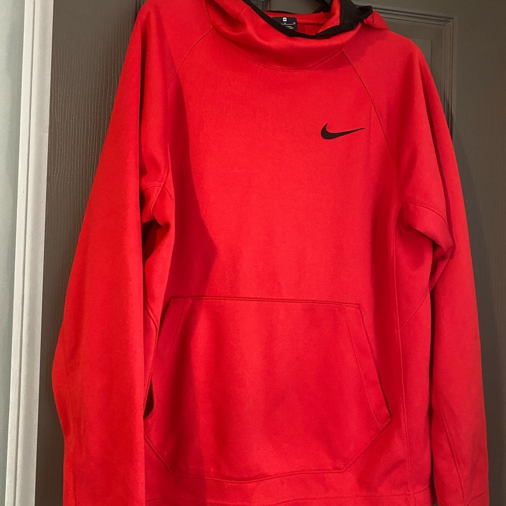 Nike Men's Red Hoodie